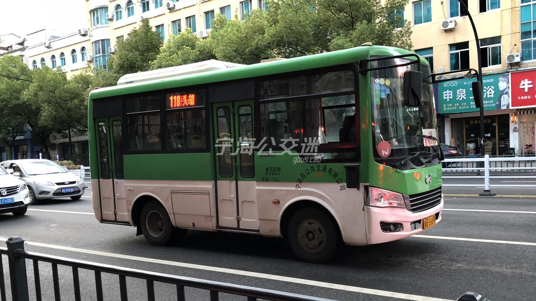 宁海118路 宁海西站 — 桥头胡站